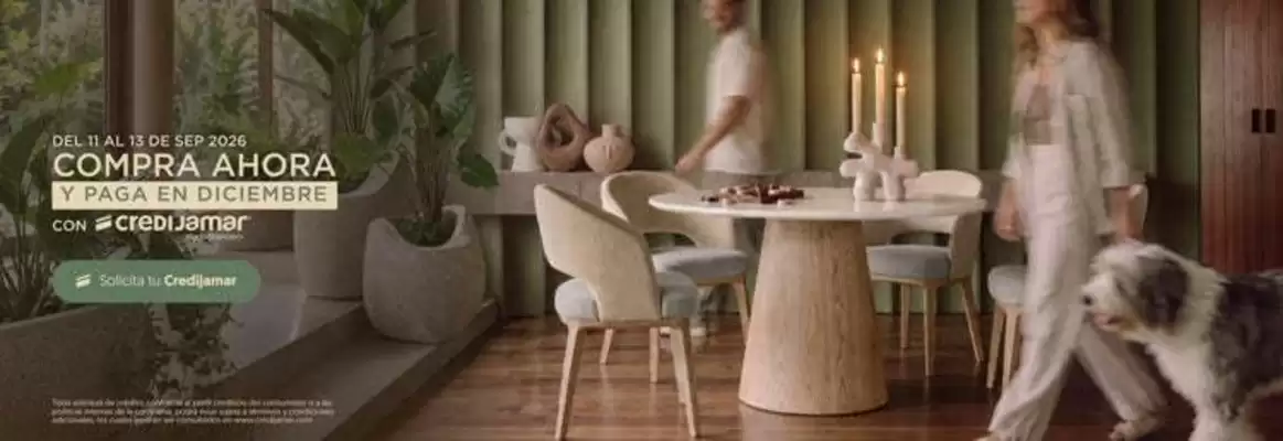 Muebles Jamar (válido hasta 13-09)