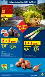 Lidl gazetka Strona 31: Winogrona jasne bezpestkowe luzem €6,99, Cebula szalotka luzem €0,79