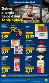 Lidl gazetka Strona 45: Mini batoniki z nerkowców a la cynamonka Dobra Kaloria €9,99, Wafle kukurydziane Fitos Kupiec €4,29