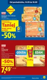 Lidl gazetka Strona 5: Ser gouda w plastrach XXL 2-pak Pilos €7,49