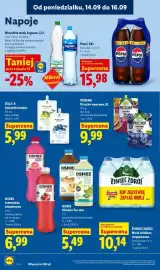 Lidl gazetka Strona 58: Woda źródlana niegazowana 6-pak Żywiec Zdrój €10,14, Galaretka konjac Grape Jelly. B €5,99