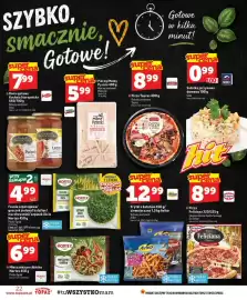 Topaz gazetka tydzień 38 Strona 22: Pierogi z mięsem Mamy Pyszne €5,99, Sałatka jarzynowa domowa Seko €0,99