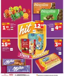 Topaz gazetka tydzień 38 Strona 30: Herbatniki Apetitki Petit Beurre €3,59, Czekolada Milka MMMAX Peanut Caramel €15,99