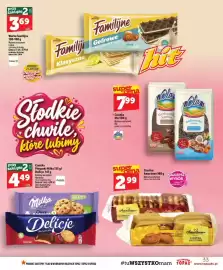 Topaz gazetka tydzień 38 Strona 33: Wafle Familijne Gofrowe słony karmel €3,69, Ciastka Herbatnik Agatka Ola €7,99