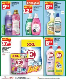 Topaz gazetka tydzień 38 Strona 42: Perfumy do tkanin Galvea Mystic Essence €9,99, Mleczko do czyszczenia Ludwik €8,99
