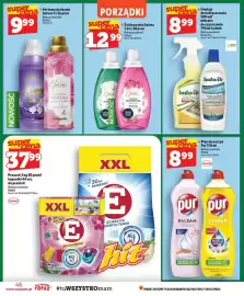 Topaz gazetka tydzień 38 Strona 46: Perfumy do tkanin Galvea Mystic Essence €9,99, Mleczko do czyszczenia Ludwik €8,99