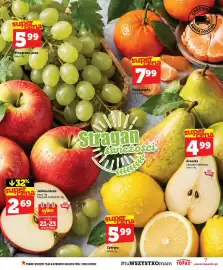 Topaz gazetka tydzień 38 Strona 7: Mandarynki €7,99, Winogrona jasne €5,99