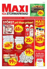 ICA Maxi reklamblad vecka 38 Sida 1