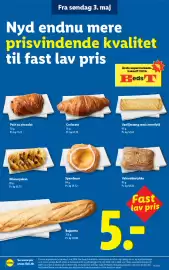Lidl tilbudsavis Side 19: Baguette €5,00, Vaniljestang med cremefyld €5,00