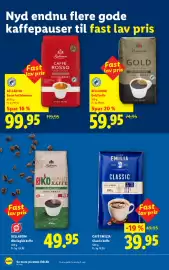 Lidl tilbudsavis Side 2: Bellarom Caffè Rosso €99,95, Café Emilia Classic €39,95
