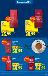 Lidl tilbudsavis Side 3: Bellarom Formalet / Mellemristet kaffe €39,95, BKI Extra kaffe €44,95