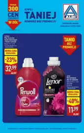 ALDI gazetka tydzień 38 Strona 16: LENOR €11,99, PERWOLL €32,99