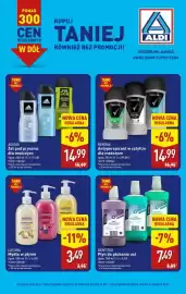 ALDI gazetka tydzień 38 Strona 19: DENTITEX €7,49, LACURA Mydło w płynie €3,49