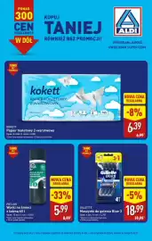 ALDI gazetka tydzień 38 Strona 20: GILLETTE €18,99, KOKETT €6,39