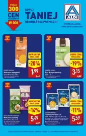 ALDI gazetka tydzień 38 Strona 4: ASIA GREEN GARDEN Makaron ryżowy €5,49, DOBRE PLONY €1,99