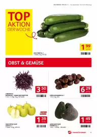 Transgourmet Flugblatt woche 39 Seite 13: ChefKoch Rotkraut 1,5MM Geschnitten €3,50, Gold Delicious €1,39