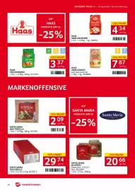 Transgourmet Flugblatt woche 39 Seite 18: Santa Maria Mini Tortilla €2,09, Santa Maria Taco Shells €29,74