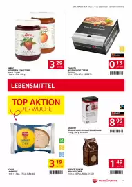 Transgourmet Flugblatt woche 39 Seite 19: Quality Nuss Nougat Creme €0,13, Darbo Naturrein Konfitüren €3,29