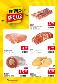 Transgourmet Flugblatt woche 39 Seite 2: Schwein Schopf €3,99, Schwein Bauch €4,99