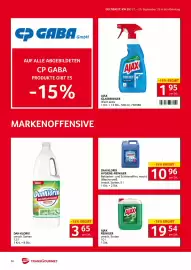 Transgourmet Flugblatt woche 39 Seite 28: DanKlorix Multifunktional Reiniger €3,65, Dan Klorix Hygiene-Reiniger €10,96