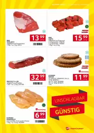 Transgourmet Flugblatt woche 39 Seite 3: Rind Filet 5+ Lbs €32,99, Economy Burger €11,99