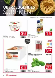 Transgourmet Flugblatt woche 39 Seite 34: Danone Obstgarten Mischkarton €0,59, Rama Pflanzencreme €1,99