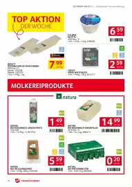 Transgourmet Flugblatt woche 39 Seite 8: Natura Bio Tofu Geräuchert €5,59, Natura Bio Portionsbutter €0,20