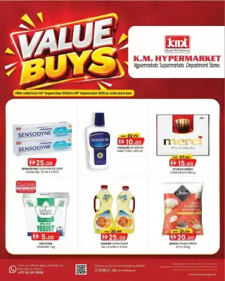 KM Trading catalogue (valid until 20-09)