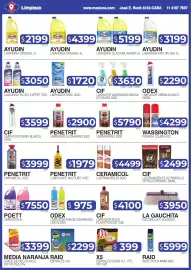 Catálogo Masivos Página 8: Odex limpiador crema blanco €2.290,00, Cif limpiador vidrios/antigrasa €3.630,00