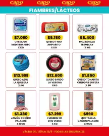 Catálogo Autoservicio Capo Página 4: Tonadita queso procesado sabor cheddar en feta €1.850,00