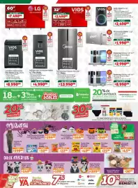 Folleto Soriana Híper semana 37 Página 7: LG 60UA7500PSA €7.490,00, Vios Home Refrigerador semiautomático 7p³ €4.990,00