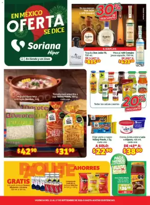Folleto Soriana Híper (válido hasta 17-09)