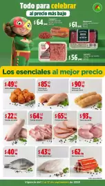 Folleto Bodega Aurrerá semana 37 Página 2: Pechuga sin hueso fresca €85,50, Costilla de cerdo €64,50