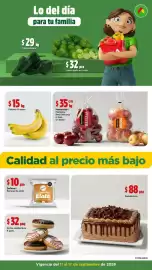 Folleto Bodega Aurrerá semana 37 Página 3: DeOrno Panque de elote €10,00, Plátano Chiapas €15,00
