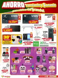 Folleto Soriana Híper semana 37 Página 7: Vios Home Refrigerador con dispensador Vios Home 7p3 plata €4.990,00