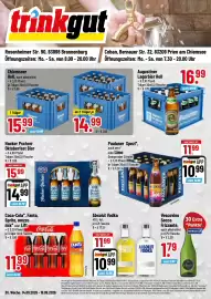 Trinkgut Prospekt Seite 1