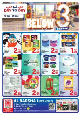 Day To Day (valid until 20-09)