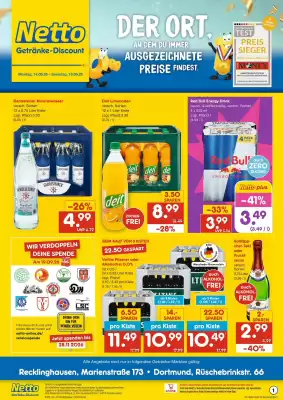 Netto Getränke Discount (gültig bis 19-09)
