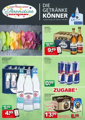 Getränkeparadies Gefromm (gültig bis 19-09)