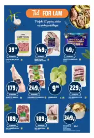 Coop Obs kundeavis uke 38 Side 14: HENRIETTES LAM FÅRIKÅLKJØTT AV BOG €149,00, XTRA GRYTE 10L €349,00