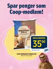 Coop Prix kundeavis uke 38 Side 17: Coop morgenstykker 8 pk €35,90