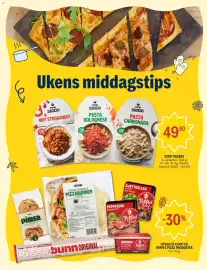 Coop Prix kundeavis uke 38 Side 2: Coop dagens pasta €49,90, Coop og Peppes pizza produkter