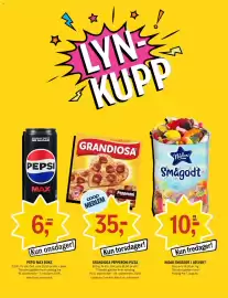 Coop Prix kundeavis uke 38 Side 9: Nidar Smågodt €10,00, Pepsi Max Boks €6,00