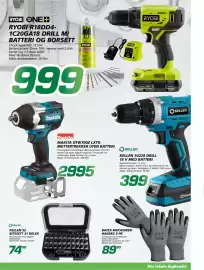 Coop Byggmix kundeavis Side 7: KELLEN 54228 DRILL 18 V MED BATTERI €399,00