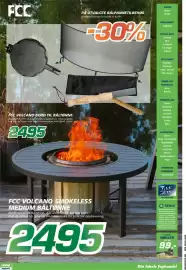 Coop Byggmix kundeavis Side 8: Fcc volcano bord til båltønne €2.495,00, FCC bålpannetilbehør