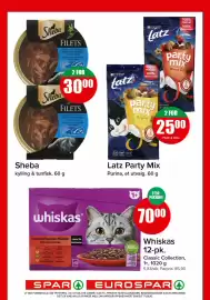 Spar kundeavis Side 14: Sheba €30,00, Latz Party Mix €25,00