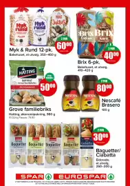 Spar kundeavis Side 8: Grove familiebriks €50,00, Baguetter/ Ciabatta €30,00