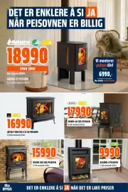 Obs Bygg kundeavis Side 19: Vi monterer peisen din!, ADURO 23 PEISOVN €18.990,00