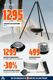 Obs Bygg kundeavis Side 28: ESPEGARD 60 BRENNERINNSATS €1.295,00, PÅ UTVALGTE BÅLPANNE TILBEHØR