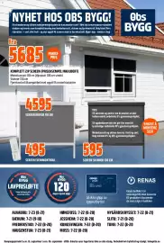 Obs Bygg kundeavis Side 29: Screen fjernkontroll €495,00, Screen skinner €595,00